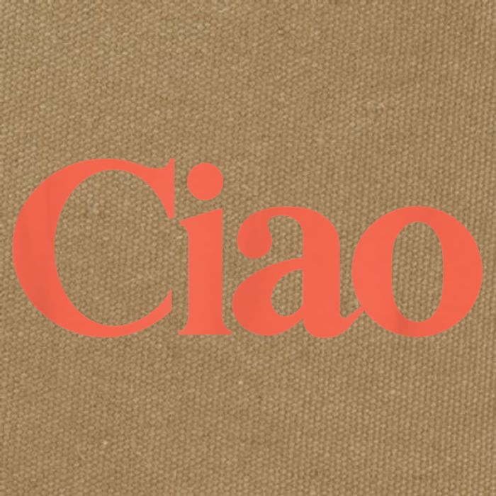 Ciao Bella Cotton Canvas Backpack