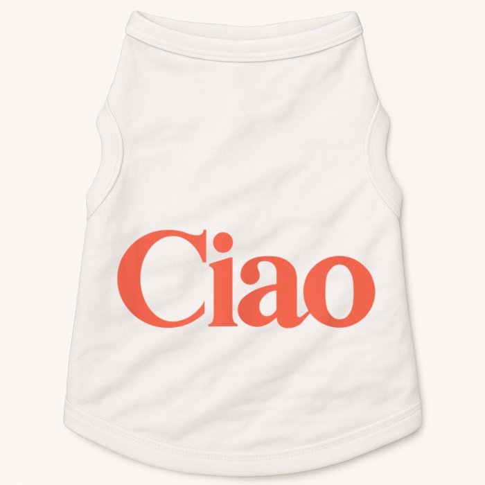 Ciao Bella Doggie Tank