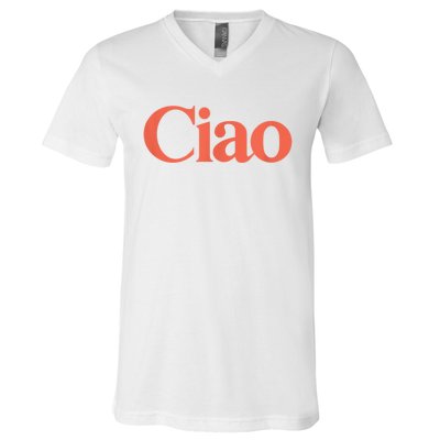 Ciao Bella V-Neck T-Shirt