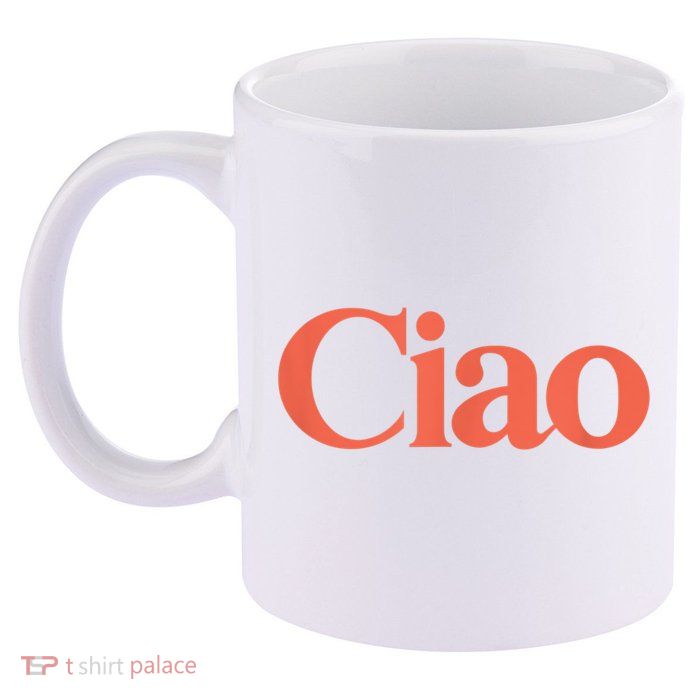 Ciao Bella 11oz C Handle Ceramic Mug