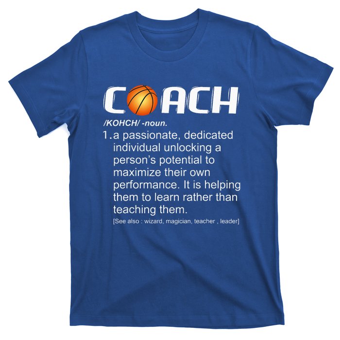 Coach Basketball Coaching Gift T-Shirt