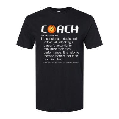 Coach Basketball Coaching Gift Softstyle CVC T-Shirt