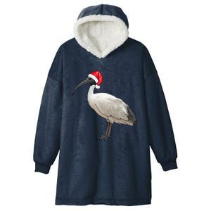 Christmas Bin Chicken Classic Hooded Wearable Blanket