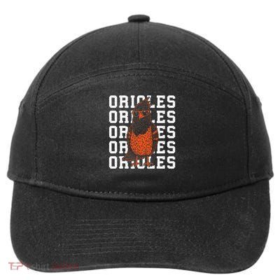 Cute Bird 7-Panel Snapback Hat