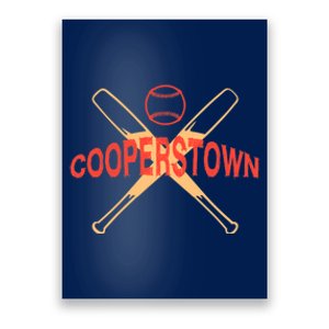 cooperstown baseball Poster