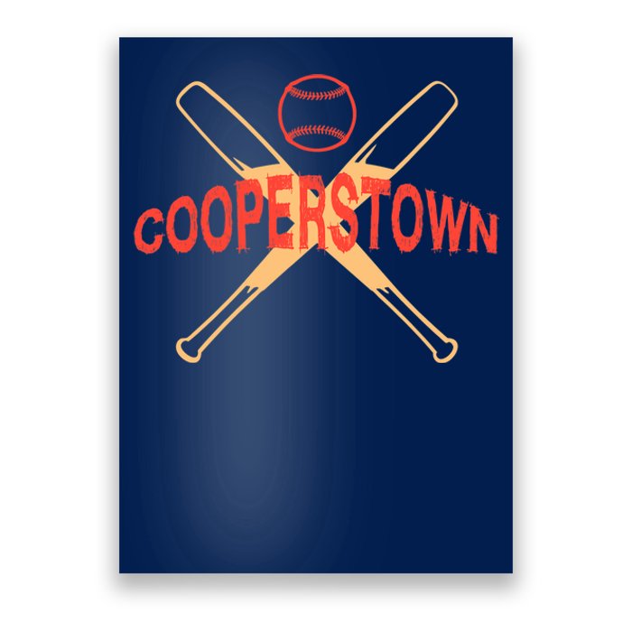 cooperstown baseball Poster