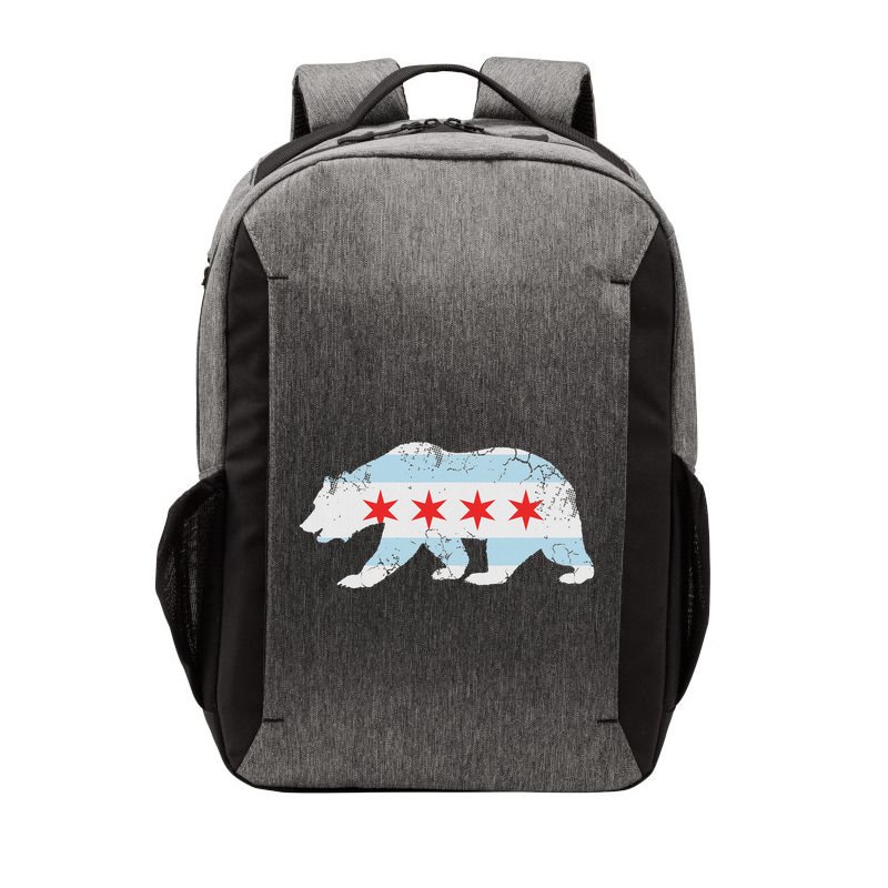 California Bear Chicago Flag Transplant Family Home Vector Backpack