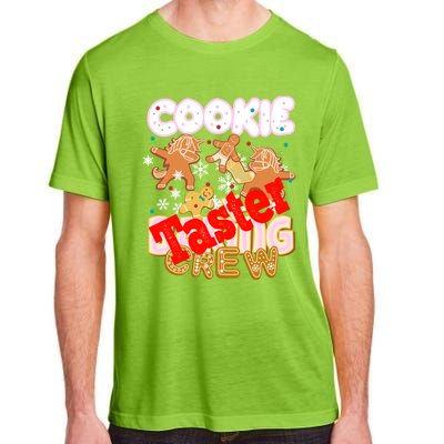 Cookie Baking Crew Authentic Christmas Baker Team Taster Cute Gift Adult ChromaSoft Performance T-Shirt