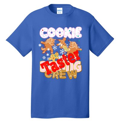 Cookie Baking Crew Authentic Christmas Baker Team Taster Cute Gift Tall T-Shirt