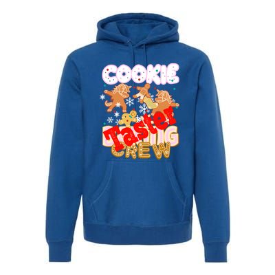 Cookie Baking Crew Authentic Christmas Baker Team Taster Cute Gift Premium Hoodie