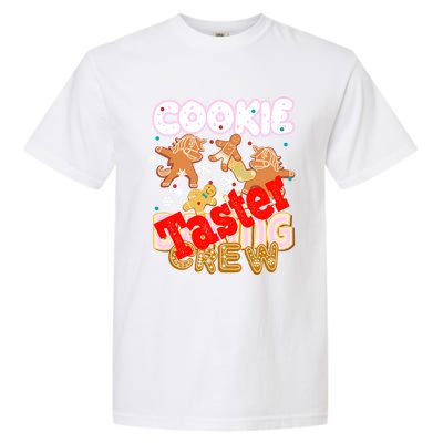 Cookie Baking Crew Authentic Christmas Baker Team Taster Cute Gift Garment-Dyed Heavyweight T-Shirt