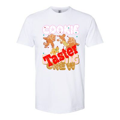 Cookie Baking Crew Authentic Christmas Baker Team Taster Cute Gift Softstyle CVC T-Shirt