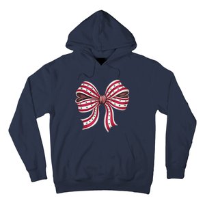 Coquette Bow Christmas Tree Cake Christmas Vibes Women Hoodie