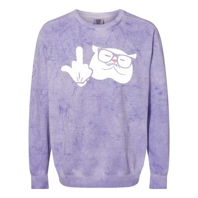 Catturd Birdturd Colorblast Crewneck Sweatshirt