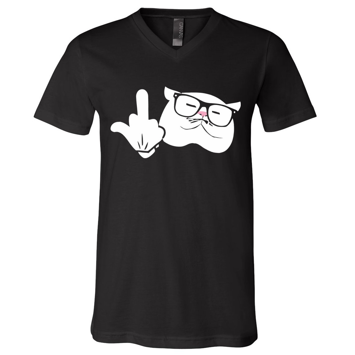 Catturd Birdturd V-Neck T-Shirt
