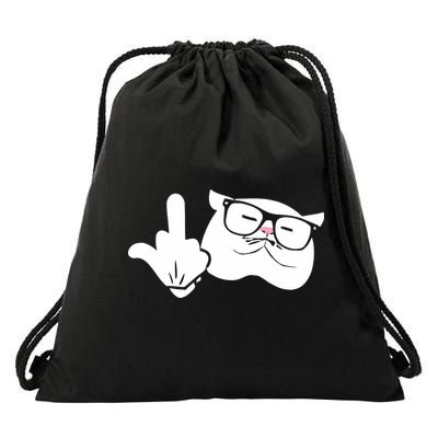 Catturd Birdturd Drawstring Bag