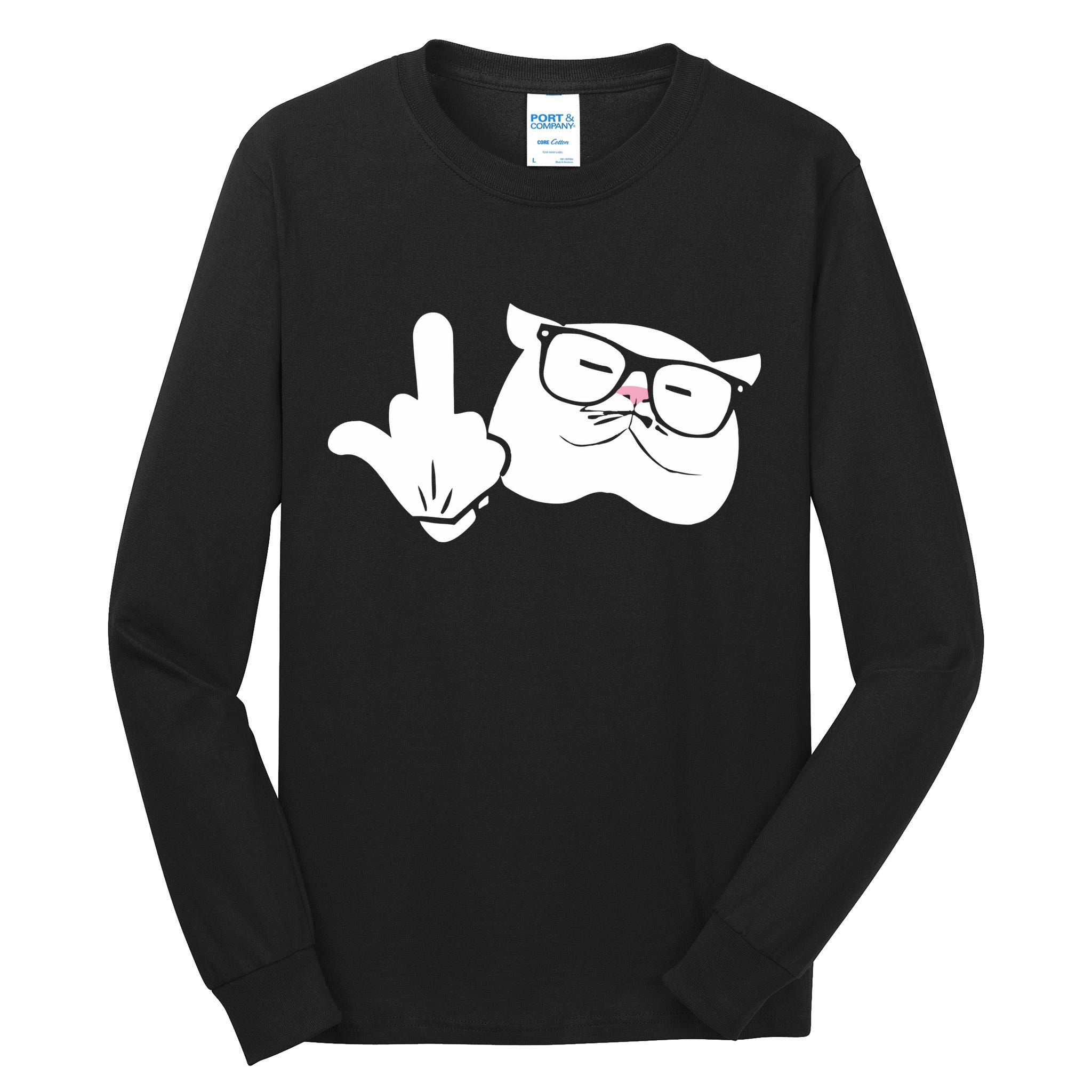 Catturd Birdturd Tall Long Sleeve T-Shirt