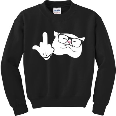 Catturd Birdturd Kids Sweatshirt