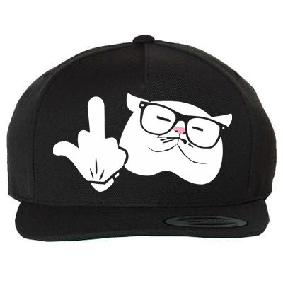 Catturd Birdturd Wool Snapback Cap