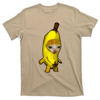 Cute Banana Cat Happy Bananacat Meme Kitty T-Shirt