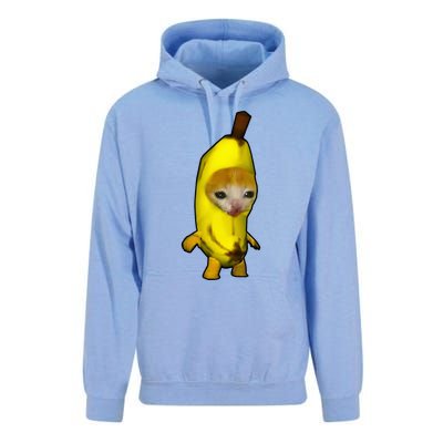 Cute Banana Cat Happy Bananacat Meme Kitty Unisex Surf Hoodie