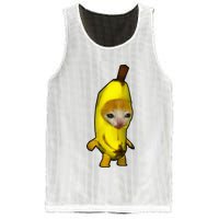 Cute Banana Cat Happy Bananacat Meme Kitty Mesh Reversible Basketball Jersey Tank