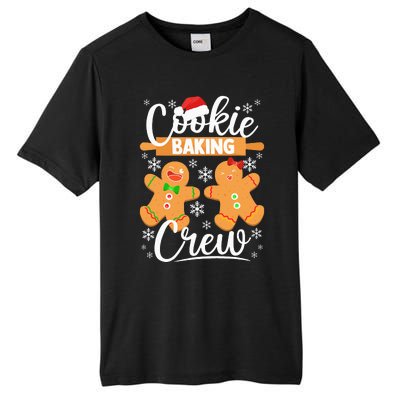 Cookie Baking Crew  Gingerbread Christmas Baking Tall Fusion ChromaSoft Performance T-Shirt