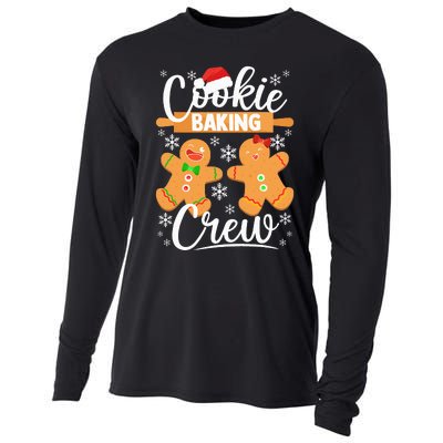 Cookie Baking Crew  Gingerbread Christmas Baking Cooling Performance Long Sleeve Crew