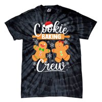 Cookie Baking Crew  Gingerbread Christmas Baking Tie-Dye T-Shirt