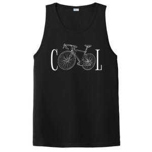 Cool Bicycle Cyclist Gift PosiCharge Competitor Tank