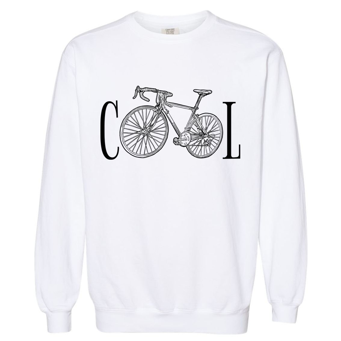 Cool Bicycle Cyclist Gift Garment-Dyed Sweatshirt