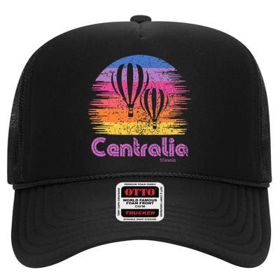 Centralia Balloons High Crown Mesh Back Trucker Hat