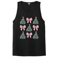 Cute Bow Christmas Tree Pattern Swea PosiCharge Competitor Tank