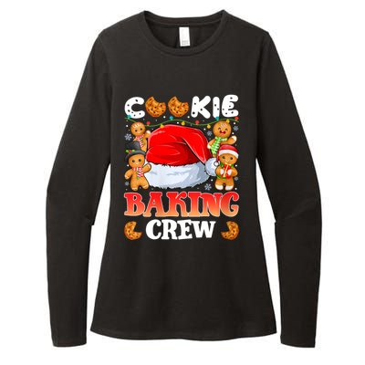 Cookie Baking Crew Christmas Santa Family Gingerbread Team Gift Womens CVC Long Sleeve Shirt