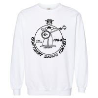 Craftsbury Banjo Contest 1984 Funny Garment-Dyed Sweatshirt