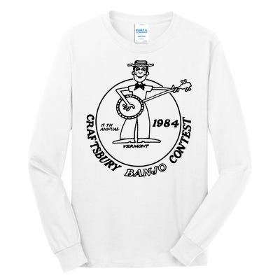 Craftsbury Banjo Contest 1984 Funny Tall Long Sleeve T-Shirt