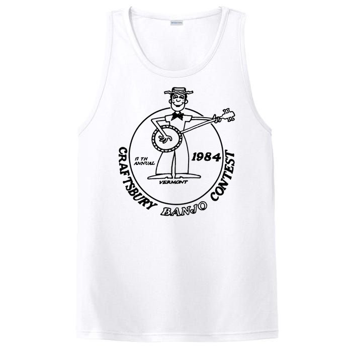 Craftsbury Banjo Contest 1984 Funny PosiCharge Competitor Tank