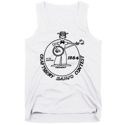 Craftsbury Banjo Contest 1984 Funny Tank Top