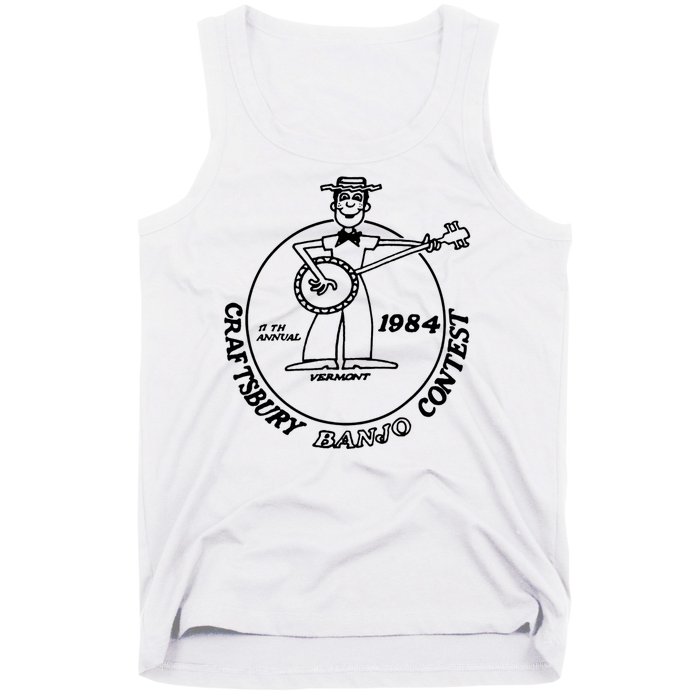 Craftsbury Banjo Contest 1984 Funny Tank Top