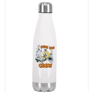 Code Boo Crew Funny Ghost Nurse Halloween Costume Nursing Stainless Steel Insulated Water Bottle