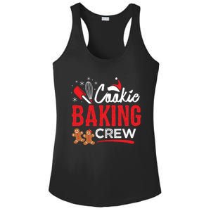 Cookie Baking Crew Family Christmas Holiday Gift Ladies PosiCharge Competitor Racerback Tank