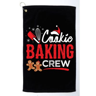 Cookie Baking Crew Family Christmas Holiday Gift Platinum Collection Golf Towel