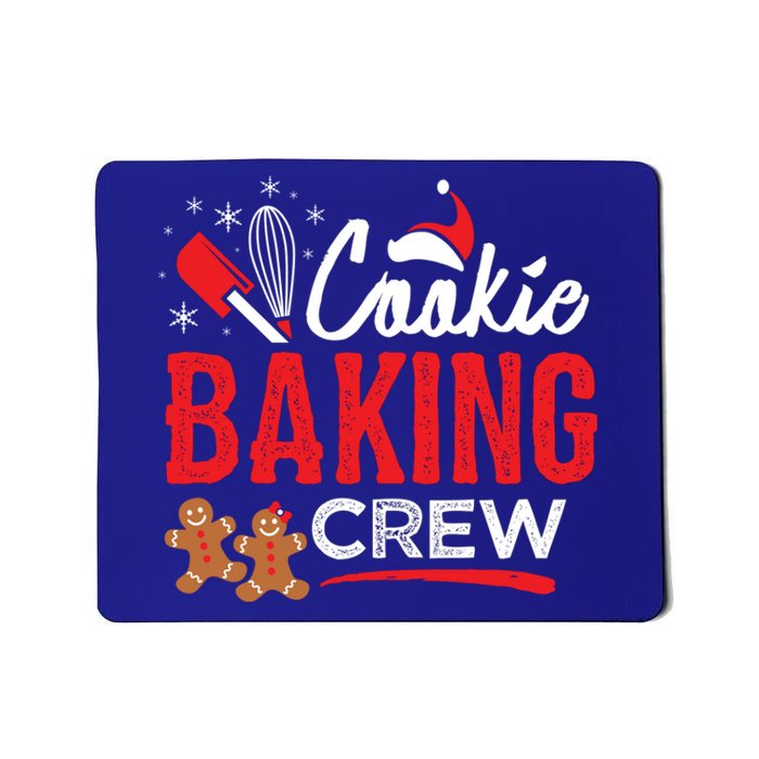 Cookie Baking Crew Family Christmas Holiday Gift Mousepad