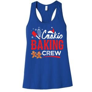 Cookie Baking Crew Family Christmas Holiday Gift Women's Racerback Tank