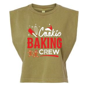 Cookie Baking Crew Family Christmas Holiday Gift Garment-Dyed Women's Muscle Tee