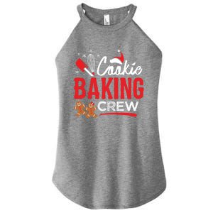 Cookie Baking Crew Family Christmas Holiday Gift Women's Perfect Tri Rocker Tank