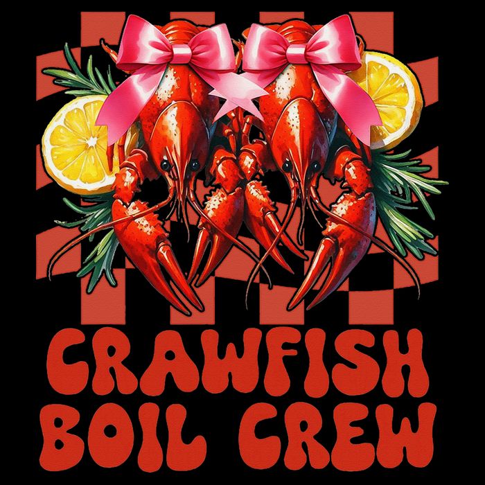 Crawfish Boil Crew Coquette Crawfish Season Cajun Seafood Bucket Hat