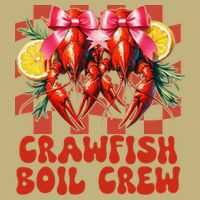 Crawfish Boil Crew Coquette Crawfish Season Cajun Seafood Polo