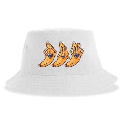 Crazy Bananas Sustainable Bucket Hat