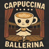 Cappuccina Ballerina Cappuccino Ballerina  11oz C Handle Ceramic Mug